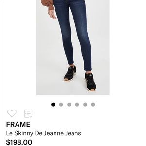 Frame denim Le Skinny de Jeanne